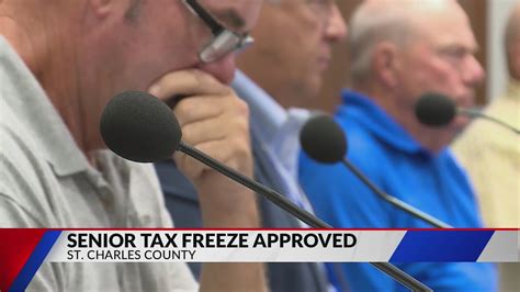 Senior tax freeze approved in St. Charles County